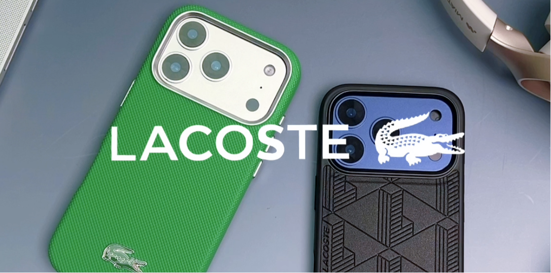 Amazon.co.jp: LACOSTE iPhone 17 Pro用ケース MagSafe対応 フルラップ